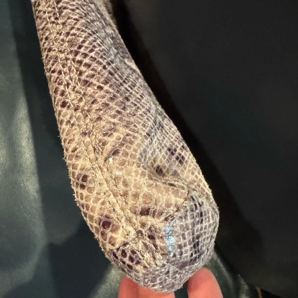 Michael Kors Python Pattern Clutch - Picture 5 of 6